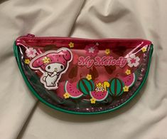 Room Tiktok, Charmmy Kitty, Purse Collection, Room Unique, Melody Hello Kitty, Sanrio Stuff, Messy Room, Collection Ideas, Unique Purses