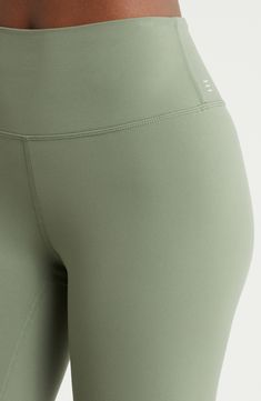 These performance leggings feature a high waist for smoothing coverage and a minimal seam design so they feel like a second skin through every activity. Pull-on style UPF 50+ sun protection 80% nylon, 20% polyester Machine wash, line dry Imported Minimal Stretch Yoga Pants For Pilates, Versatile Recycled Polyester Leggings, Compressive Yoga Pants With 5-inch Inseam, Gym Leggings Made Of Recycled Polyester, Recycled Polyester Gym Leggings, Compressive Go-dry Tights, Performance Leggings, Day 7, Second Skin