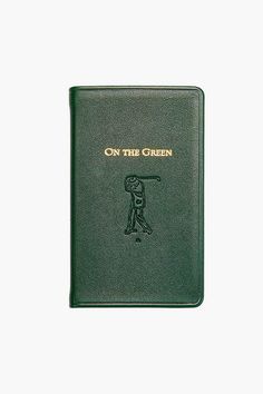 On the Green Golf Score, Personalized Golf, Gifts For Sports Fans, Golf Bag, Golf Gifts, Golfers, Leather Journal, Graphic Image, Groomsman Gifts