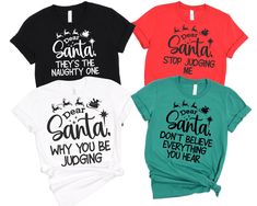 Dear Santa It was Fake News Dear Santa It Was Her or His Fault Shirt, Christmas Couple T-Shirt, Santa Claus Tee, Christmas Matching Tshirt Western Dear Santa Shirt, Matching Family Christmas Shirts, Personalized Christmas Family T-Shirt For Family, Christmas Matching Tshirt Tee Custom Dear Santa Shirts, Dear Santa Christmas Family Shirts, Dear Santa Group Shirts, Dear Santa  Shirts, Dear Santa Christmas Family * High quality and super soft, comfortable shirt. Made with top-of-the-line vinyl and