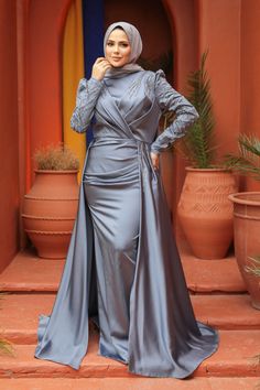 Introducing our stunning Sparkling Evening Dress Hijab, designed exclusively for the modern, modest woman. Available in elegant green and blue shades, this evening dress features exquisite embroidery that adds a touch of glamour to any special occasion. Perfect for engagements, proms, or elegant soirées, it combines style and modesty seamlessly. The maxi design provides graceful coverage while allowing you to feel confident and beautiful. Crafted from high-quality Islamic cloth, this dress ensur Elegant Maxi Dress For Eid, Elegant Formal Maxi Dress For Eid, Elegant Floor-length Dress For Eid, Formal Maxi Evening Dress For Eid, Elegant Long Dress Abaya For Eid, Elegant Floor-length Abaya For Eid, Elegant Eid Maxi Dress, Formal Maxi Dress For Eid, Eid Evening Floor-length Gown