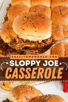 Easy to make this beef recipe for dinner! This Sloppy Joe Casserole recipe is made with simple ingredients and is ready in under 40 minutes. This tasty meal will surely be a hit with the whole family. Pin this main course idea! Turkey Sloppy Joes, Sloppy Joes Easy, Sloppy Joe Casserole, Recipe For Dinner, Easy Main Dishes, Sloppy Joes Recipe, Winter Dinner Recipes