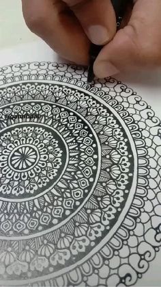 Mandala art simple