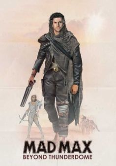 the movie poster for mad max beyond thunderdome, starring actors from star wars movies