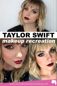 Taylor Swift "Reputation Tour" Makeup Recreation Ts Eras Tour Makeup, T Swift Reputation, Taylor Swift Reputation Lipstick, Taylor Swift Eras Tour Makeup Reputation, Taylor Swift Reputation Earrings, Reputation Era Makeup Taylor Swift, Taylor Swift Reputation Makeup Tutorial, Taylor Swift Cat Eye Makeup, Reputation Taylor Swift Eye Makeup