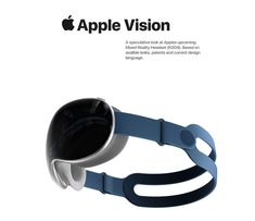 an apple vision is shown in this advertisement