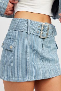 SIZE & FIT :  MODEL WEARS SIZE SMALL MODEL'S HEIGHT 5'9    Made In : IMPORTED   Fabric Contents : 100% COTTON Chunky Belt, Sweatshirt Jean Jacket, Women Cargo Pants, Mini Denim Skirt, Cardigan Sweater Coat, Vertical Lines, Sweater Collection, Denim Trends, Vegan Fashion