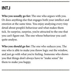 Intj Scorpio, Intj And Enfp, Part Of Brain, Infj Psychology