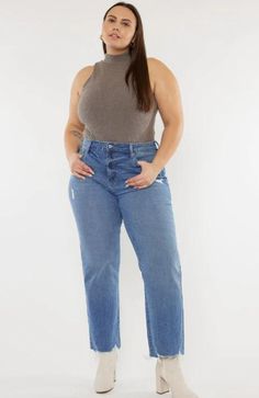 Anna Krylova, Comforters Cozy, Outerwear Sweater, Sweater Accessories, Wide Leg Jeans, Bottoms Pants, Straight Leg Jeans, Leg Jeans, Jumpsuit Dress