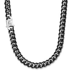 Luxurious Acetylene Black: Featuring Acetylene Black PVD plating on a 10mm 304 Stainless Steel Curb chain, our design boasts flat diamond-cut beveled links for superior shine and a comfortable, strong fit. Waterproof and Sweatproof: Designed for everyday wear, this chain is both waterproof and sweatproof, ensuring it maintains its pristine look even during active use. Tarnish-Resistant Elegance: Crafted to stand the test of time, our Cuban chain features Acetylene Black PVD plating on 10mm 304 s Plating Techniques, Cuban Chain, Bracelet Collection, Fashion Jewelry Necklaces, Curb Chain, High Quality Jewelry, Luxury Jewelry, Chain Bracelet, Chains Necklace