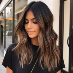 Black Hair Balayage, Brown Hair Balayage, Hair Affair, Hair Color Balayage