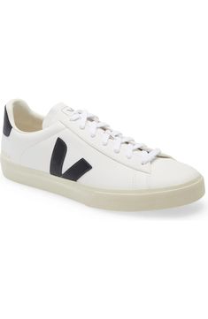 Veja Gender Inclusive Campo Sneaker | Nordstrom Lace-up Sneakers With Vulcanized Recycled Rubber Sole, Modern Canvas Sneakers With Rubber Waffle Outsoles, Casual Everyday Sneakers With Waffle Outsoles, Canvas Sneakers With Rubber Waffle Outsoles And White Sole, Canvas Sneakers With Rubber Waffle Outsoles, Casual Sneakers With Gum Sole And Recycled Rubber, Modern Everyday Canvas Sneakers, Sporty Canvas Sneakers With Textured Sole, Sporty Sneakers With Contrast Sole In Recycled Rubber