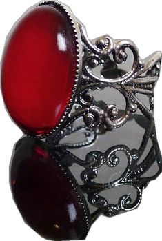 Victorian Filigree, Ornate Ring, Ring Ruby, Gothic Steampunk, Filigree Ring, Ruby Ring, Adjustable Ring, Ruby Red, Adjustable Rings