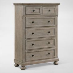 the chest of drawers is made from wood and has four drawers, one with two doors on