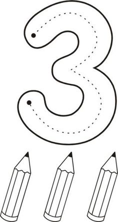 the letter s is for snake and four pencils are lined up to spell it out