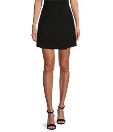 Gianni Bini Belle Stretch Suiting Coordinating Mini Faux Wrap Skirt | Dillard's Wrap Mini Skirt, Gianni Bini, New York Street, Wrap Skirt, Latest Trends, Mini Skirts, Clothes