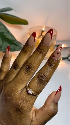 I've been deep-diving into Pinterest for hours, handpicking the 40 most stunning Cherry Wine Nails that are my current obsession. #valentines #nail #design Cherry Wine Nails, Red Stiletto Nails, Valentines Nail, Wine Nails, Cherry Wine, Cherry Nails, Summer Manicure, Burgundy Nails, Unique Acrylic Nails