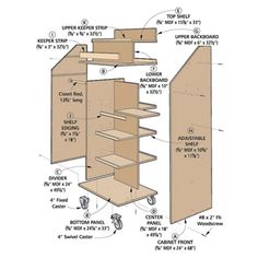 Woodsmith Under-Stair Storage Cabinet Plans | Woodpeckers Shoe Storage Under Stairs, Storage Under Stairs, Cabinet Plans, Loft Room, Workshop Organization, Woodpeckers, Understairs Storage, Bookshelves Diy, Stair Storage