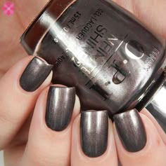 OPI Summer 2017 California Dreaming Collection | OPI Don’t Take Yosemite For Granite Nail Polish Art Designs, Nails Opi, Nail Polish Art, Nail Polish Swatches, Nails Colors, Opi Nail Polish, Gel Lacquer