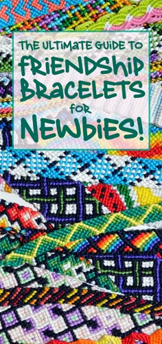 the ultimate guide to freehand beaded bracelets for newbies - book cover