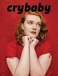 Portrait of a redhead on the cover of Crybaby magazine. Artwork by Valheria Rocha. Shannon Purser, Film Photography Inspiration, 120mm Film, Female Directors, Butterworth, Simply Red, Nerdy Girl, Record Covers, Film Poster