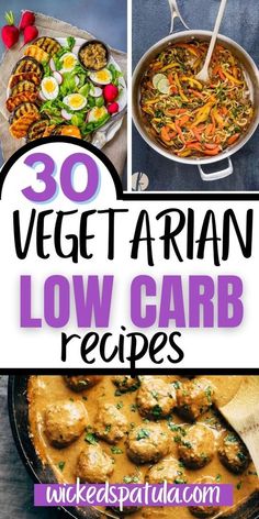 the best low carb meals to eat in 30 minutes or less, including meatballs and veggies