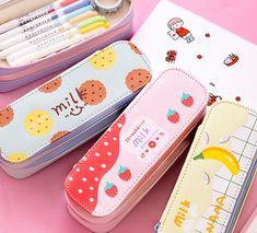 Kawaii Strawberry Milk Pencil Bag PN2648 ●Size:21*6.5*7cm ●Material:Pu ●About Shipping: We attach great importance to the orders of each customer and parcel delivery. 1.Processing time: 2-3 business days. 2.Shipping time: 10-15 business days to US, please allow 3-4 weeks shipping to other country.(Shipping times can be affected by variable customs clearance times or public holidays.) Kawaii Strawberry, Fresh Shop, Parcel Delivery, Tag Print, Strawberry Milk, Pencil Bag, Blog Branding, Customs Clearance, Beauty Packaging