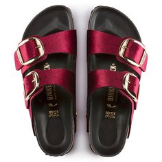 Oiled Leather Birkenstocks, Leather Birkenstocks, Birkenstock Arizona Big Buckle, Birkenstock Styles, Calf Muscles, On Running, Pink Style