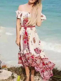 Sku LJXP-1327 Style Bohemia,Floral Occasion Daily/Casual Material Cotton Blend Pattern Bohemia Dress Color Same As Picture Size S,M,L,XL Belt No Size Chart: (We have provided this item's measurements to help you decide which size to buy.) (Units/Inches) Size Bust Waist Length S 37.7 29.9-31.4 37.7-48 M 39.3 30.7-32.2 37.7-48.4 L 40.9 32.3-33.8 38.1-48.8 XL 42.5 33.9-35.4 38.5-49.2 (Units/Centimiters) Size Bust Waist Length S 96 76-80 96-122 M 98 78-84 96-123 L 104 82-90 97-124 XL 110 86-94 98-12 Bohemia Dress, Boho Style Dresses, Urban Looks, Fabulous Dresses, Dress Maxi, Cozy Fashion, Beach Dresses, To Day, Waist Length