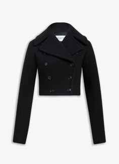 ALAÏA Women's Black CINCHED JACKET | ALAÏA US Cinch Jacket, Luxury Clothes, Winter Capsule, Jacket For Women, Leather Pieces, Top Top, Airport Fashion, Clothing Brands, Airport Style