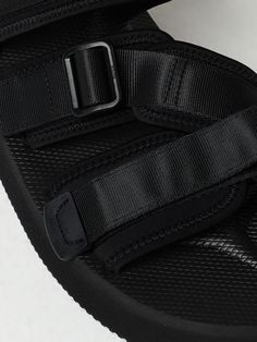 Sandals SUICOKE Men color Black Suicoke Sandals, Sandals For Men, Italian Fashion Designers, Mens Sandals, Italian Fashion, Shoes Men, Synthetic Fiber, Black Sandals, Industrial Style