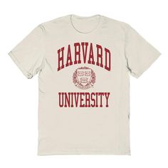 Show your school spirit with this Men's Harvard University Red Logo Graphic Tee. SETUP INFORMATION Harvard University Red Logo Tee No my product doesn't require providing the Law Label tag to comply with Utah's Bedding-Upholstered Furniture-Quilted Clothing Rule (R70-101)FEATURES Crewneck Official Juan Gabriel Merchandise Short sleeveFABRIC & CARE Cotton Machine wash Imported Color: Natural. Gender: male. Age Group: adult. University Red Collegiate T-shirt With Letter Print, University Red Crew Neck T-shirt For College, Collegiate Pre-shrunk T-shirt For Campus, University Logo Cotton T-shirt For College Events, College Style Crew Neck T-shirt For College Events, Collegiate Style School T-shirt With Screen Print, University Red T-shirt With Letter Print For College, University Red Letter Print T-shirt For College, Collegiate Cotton T-shirt For Campus