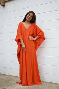 Plain Kaftan Dress, Maxi Kaftan, Summer Party Dress, Kaftan Dress, Long Maxi, Summer Party, Party Wear, Party Dress, Ready To Wear