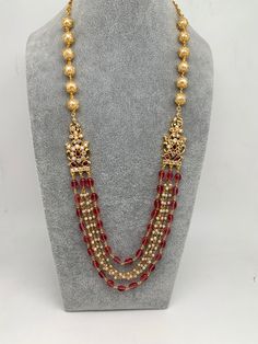 Pink Beads Pearls Side Pendent Necklace Only Mala No EarringsColor : GoldenSize : Necklace Length : 18 InchesStones : Pink Beads Pearls Necklace Traditional, Fashion Beads, Black Beaded Jewelry, Pendent Necklace, Traditional Fashion, Pink Beads, Social Events, Beads Necklace, Black Beads