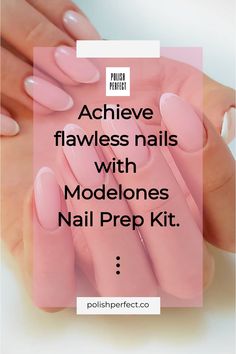 Achieve flawless nails with Modelones Nail Prep Kit. Nails At Home