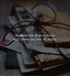 a bunch of old envelopes sitting on top of each other with the words handwriting love letters will never go out of style