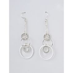 (24267W100) Silver Crystal Circle Dangle Wire Earrings Crystal Circle, Bead Making, Gem Jewelry, Wrap Ideas, Making Stuff, Wire Work Jewelry, Work Jewelry, Beading Projects, Silver Crystal