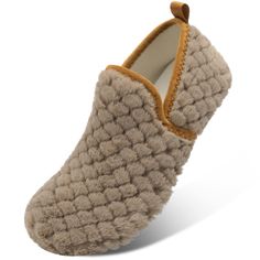 PRICES MAY VARY. Upper: Stretchable and moisture-wicking elastic knitted mesh upper like a sock with breathable venting hole on the toe-cap to keep your feet comfortable all the day. Outsole: The lightweight rubber outsole of this unisex mens womens slippers is designed with traction in non-slip texture on outsoles allow you to walk around in slippery condition without the worry of slipping. Insole: Soft removable mesh insole with honeycomb design offer you a 360-degree comfort fit. Slip-on Desi Cloud Cushion, Slippers Socks, Men Slippers, Slippers For Men, Honeycomb Design, Women Slippers, Plush Pattern, Plush Fabric, House Slippers