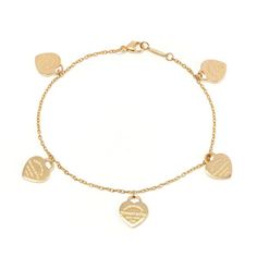 Used Tiffany Return To Heart K18yg Yellow Gold Bracelet (Sku: Gzl12wje) === General === Brand : Tiffany === Design === Type : Charm Bracelet Gender : Women Material : Yellow Gold (18k) === Size === Length : 19.5cm / 7.67'' Weight : 8.4g / 0.29oz. Total Length : 19.5cm / 7.67'' === Included Items === Accessories : None Accessories Notice : Before Purchasing, Please Refer To The Images Of The Accessories Included With The Item. === Condition === Condition : Used (Good) Ranking : Rank Ab Used - Tra Gold Tiffany Bracelet, Yellow Gold 14k Heart Charm Bracelet, Luxury Yellow Gold Heart Charm Bracelet, Gold Bangle Bracelet For Women Tiffany & Co., Heart-shaped Yellow Gold Chain Bracelet With Charms, Heart-shaped 14k Yellow Gold Charm Bracelet, Tiffany Jewelry, Yellow Gold Bracelet, Luxury Branding