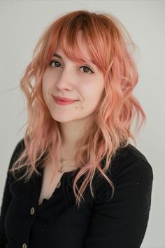 Rose gold hair color idea for stylish women. Rose Gold Hair Color Ideas, Gold Hair Color Ideas, Rose Gold Hair Color, Gold Hair Color, Best Rose, Gold Hair Colors, Hair Color Rose Gold, Rose Gold Hair, Gold Hair