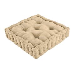 an image of a square dog bed