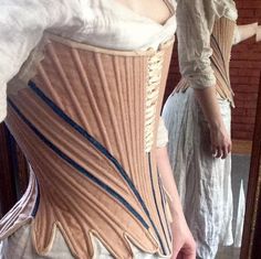 Isabel Northwode Costumes: HSF 5: Practicality, or, The Stays are Finally Don... 1780s Stays, Homemade Jelly, Corset Costumes, Hallowen Costume