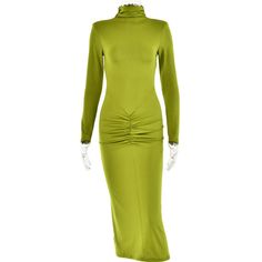 Features: Introducing our elegant Turtleneck Long Sleeve Bodycon Maxi Dress. Designed for the fashionable woman, this dress is perfect for autumn and winter, featuring a trendy turtleneck, long sleeves, and a bodycon fit that accentuates your curves. Ideal for any club or party, this dress will definitely make you feel sexy and confident. Tight Long Dress, Bodycon Dress Maxi, Long Sleeves Dress, Bodycon Maxi Dress, Maxi Dress For Women, Maxi Dress Sale, Women Long Sleeve Dress, Turtleneck Long Sleeve, Bodycon Maxi Dresses