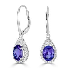 ADG7029911995-1 Formal Oval Tanzanite Earrings, Elegant Tanzanite Earrings With Brilliant Cut, Formal Oval Diamond Earrings With Gemstones, Formal Oval Earrings With Diamond Accents, Oval Tanzanite Gemstone Earrings, Silver Tanzanite Drop Earrings, Oval Diamond Earrings With Gemstone, Oval Diamond Earrings With Diamond Accents, Oval Diamond Earrings With Accents