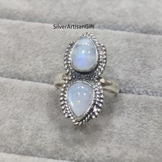 Moonstone is thought to be an emotional healer and will help you discover stability while fostering feelings of power. Moonstone Jewelry helps you maintain emotional equilibrium and gives you self-assurance in any circumstance. Those who struggle with rage issues would feel at ease and peaceful after using moonstone. stone- moonstone  size- all size  available  stone shape- pear setting-  Bezel This is classy fine hand-crafted sturdy moonstone ring. Adjustable Teardrop Moonstone Ring In Sterling Silver, Handmade Moonstone Teardrop Ring, Teardrop Moonstone Ring Adjustable For Gift, Elegant Handmade Moonstone Ring For Healing, Adjustable Teardrop Moonstone Ring Gift, Silver Teardrop Opal Ring For Anniversary, Spiritual Moonstone Teardrop Ring, Teardrop Moonstone Ring For Gift, Spiritual Teardrop Moonstone Ring