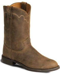 Justin Roper Boots, Roper Boots, Mens Cowboy, Mens Cowboy Boots, Western Boots, Cowboy Boots, Leather Upper, Cowboy, Shoe Boots