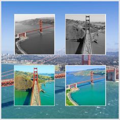 the golden gate bridge in san francisco, california is one of the most recognizable bridges in the world