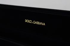 DOLCE & GABBANA Gorgeous 100% Authentic brand new with tags Dolce & Gabbana black velvet jewelery storage box with gold tone logo plaque. Material: Velvet Colour: Black Gender: Women Logo details Made in Italy Size: One size