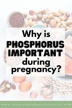 the words, why is phosphorous important during pregnancy? with nuts and other foods