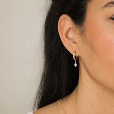 Pearl Drop Hoop Earrings | Simple & Dainty Pearl Earring And Hoop, Cheap Pearl Drop Earrings, Affordable Trendy Dangle Pearl Earrings, Cheap Minimalist Dangle Hoop Earrings, Cheap Minimalist Hoop Earrings For Wedding, Classic Cheap Dangle Pearl Earrings, Cheap Everyday Pearl Earrings, Luxury Everyday Drop Earrings, Cheap Simple Everyday Earrings